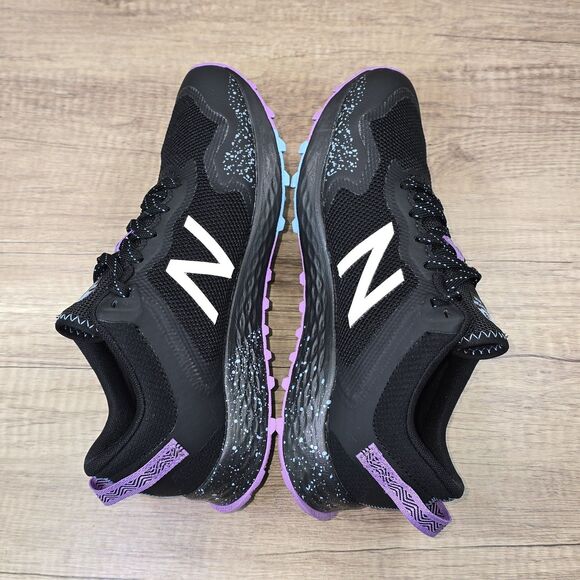 New Balance Fresh Foam Arishi Women’s Sz 8 Black Purple Running Shoes (WTARISK1) - Picture 6 of 9